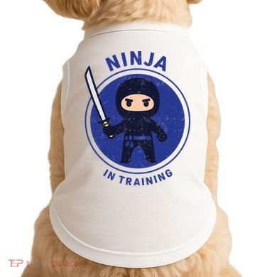 Ninja In Training Sword Doggie Tank