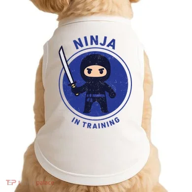 Ninja In Training Sword Doggie Tank