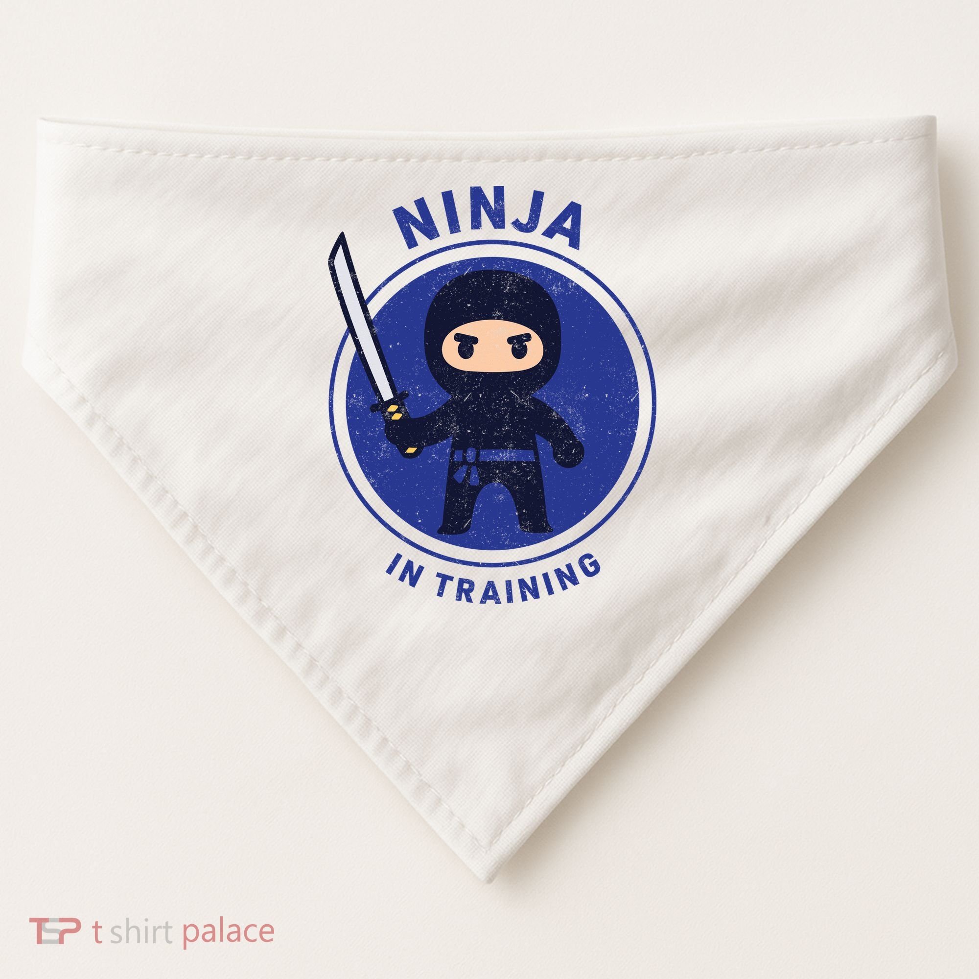 Ninja In Training Sword USA-Made Doggie Bandana