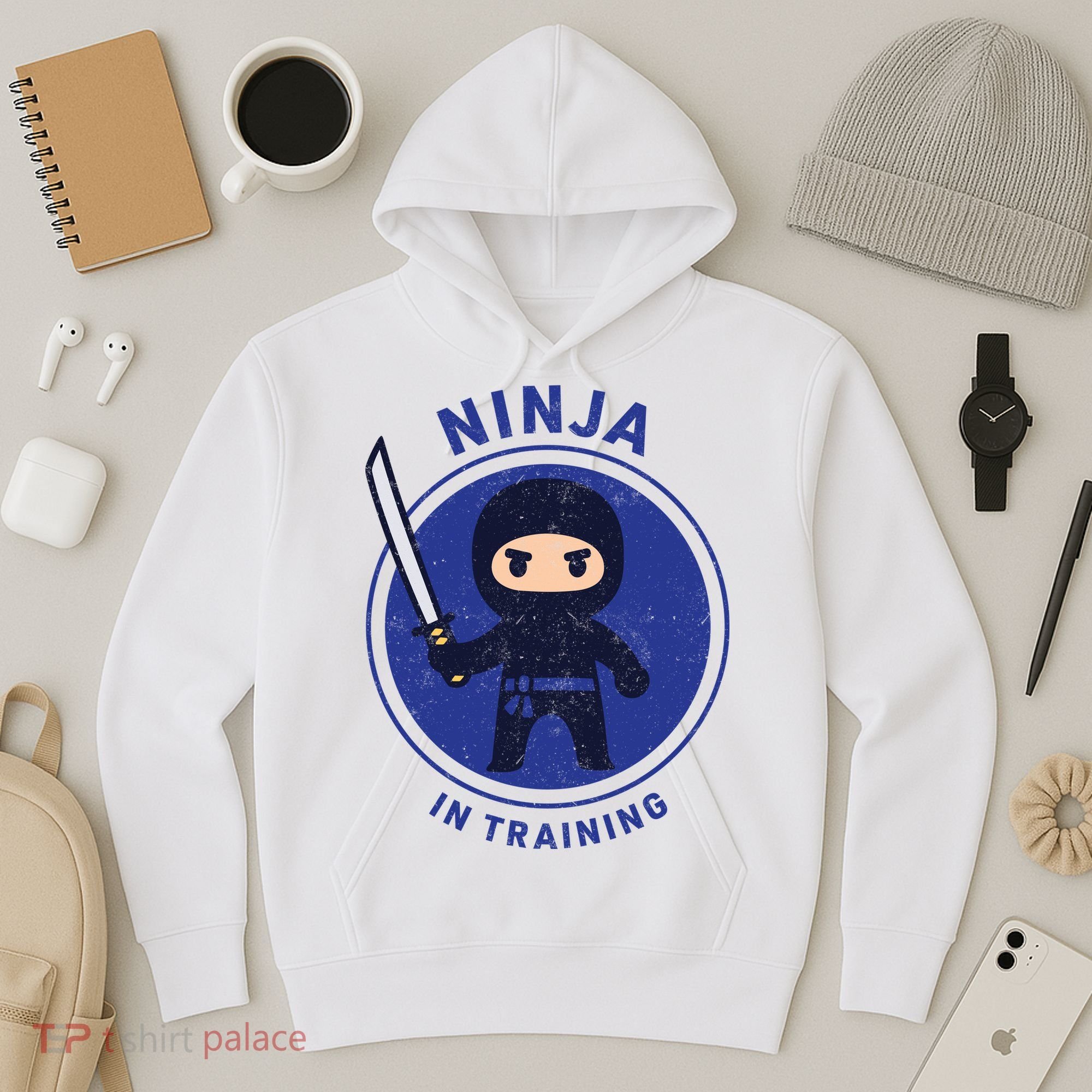 Ninja In Training Sword Hoodie