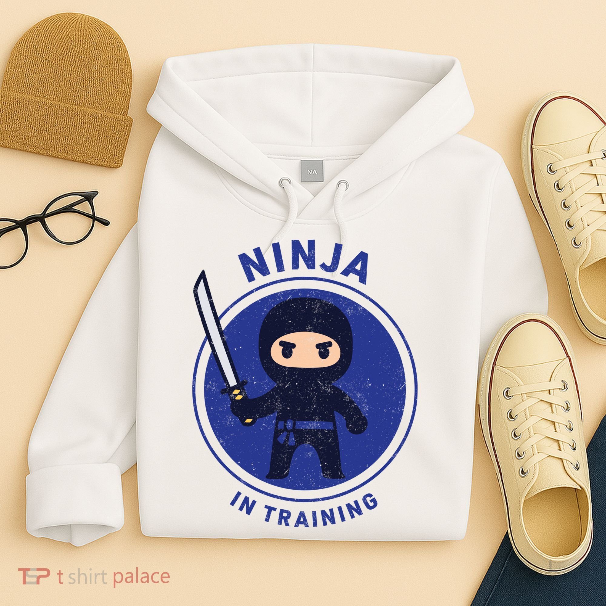 Ninja In Training Sword Hoodie