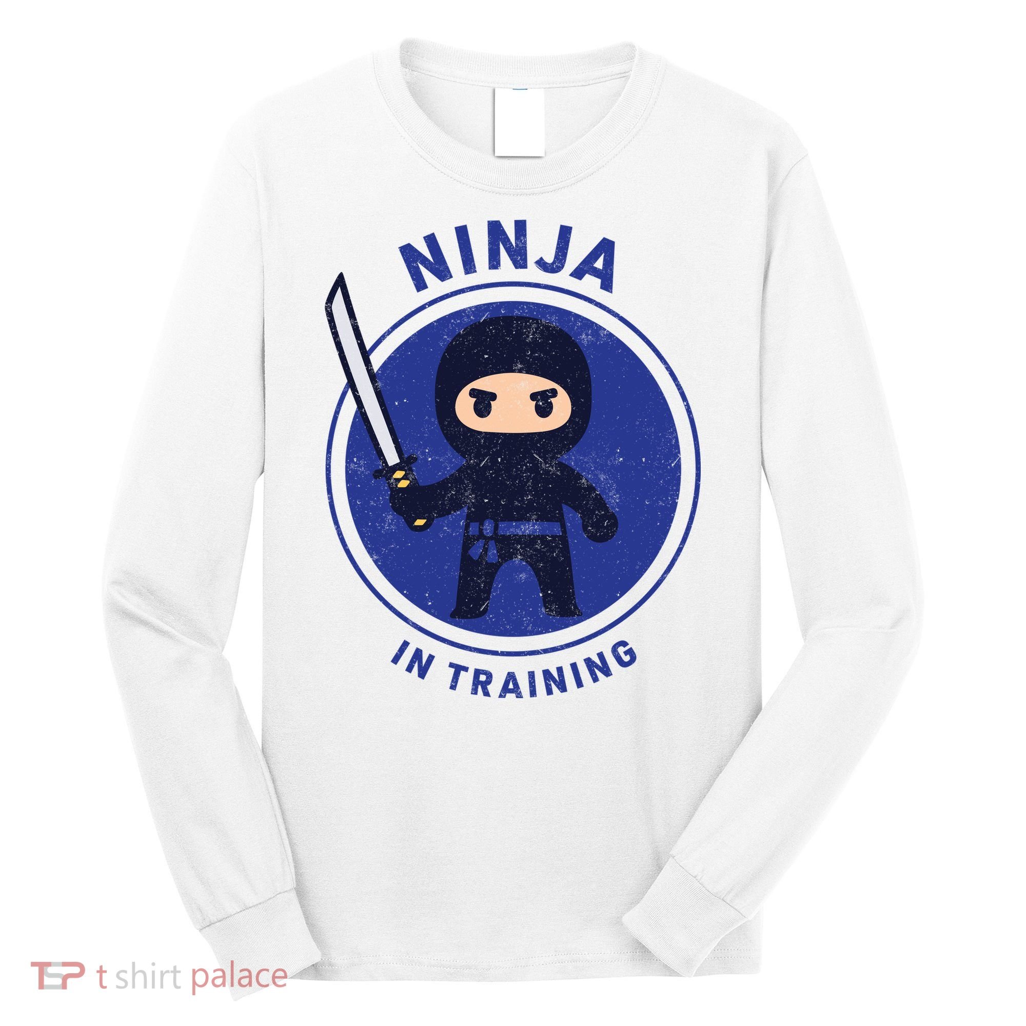 Ninja In Training Sword Long Sleeve Shirt