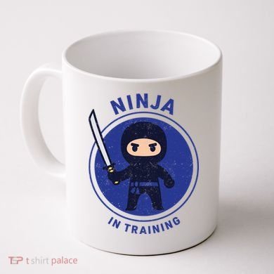 Ninja In Training Sword Coffee Mug