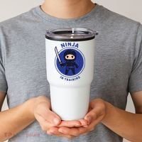 Ninja In Training Sword Tumbler thumb 2