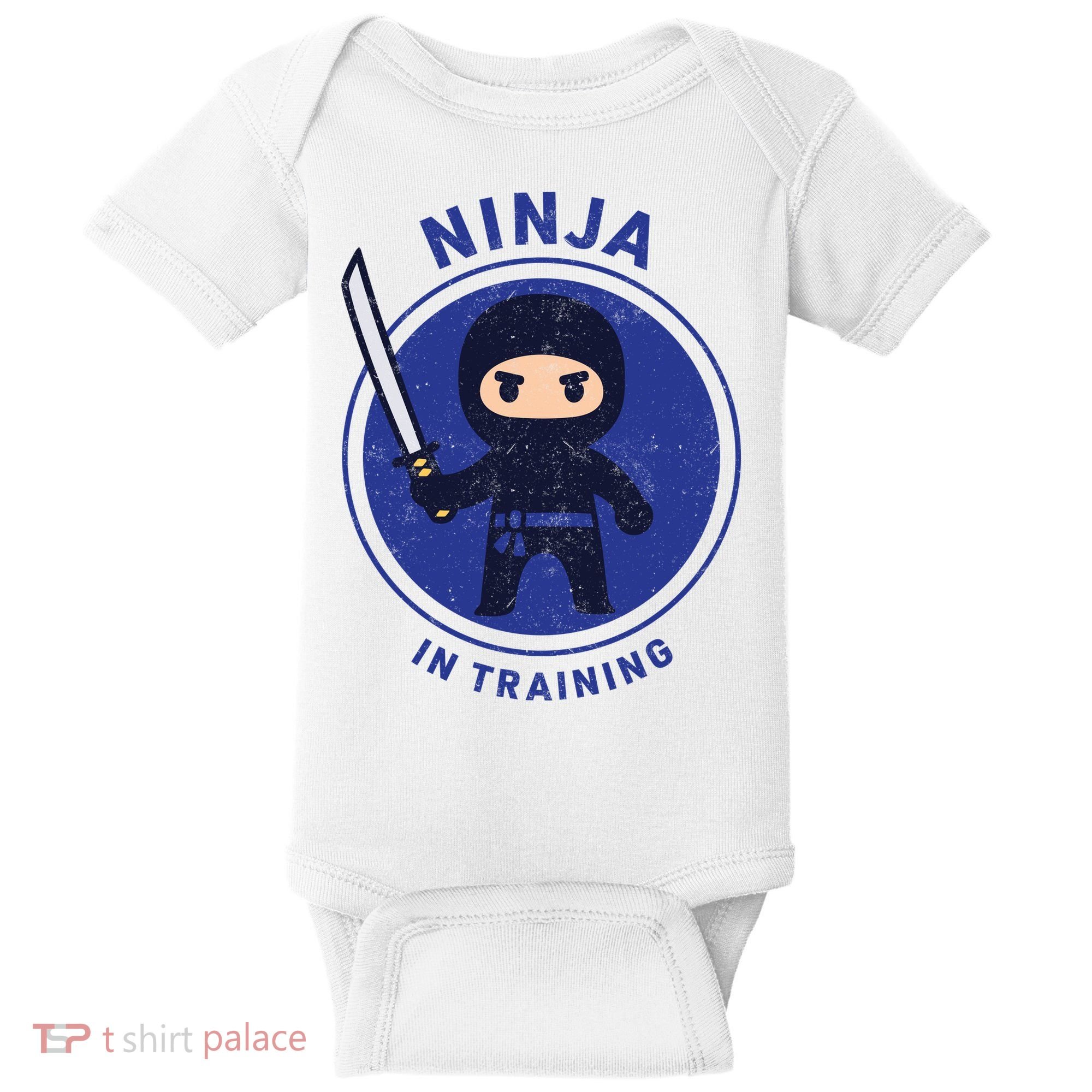 Ninja In Training Sword Baby Bodysuit