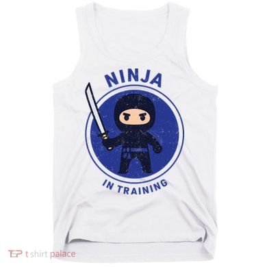 Ninja In Training Sword Tank Top