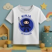 Ninja In Training Sword Toddler T-Shirt thumb 3
