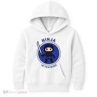 Ninja In Training Sword Kids Hoodie thumb 0