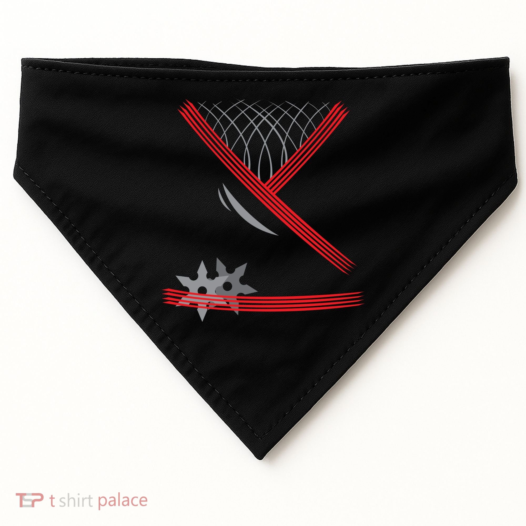 Ninja Outfit Halloween Costume USA-Made Doggie Bandana