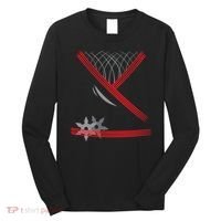 Ninja Outfit Halloween Costume Long Sleeve Shirt thumb 0