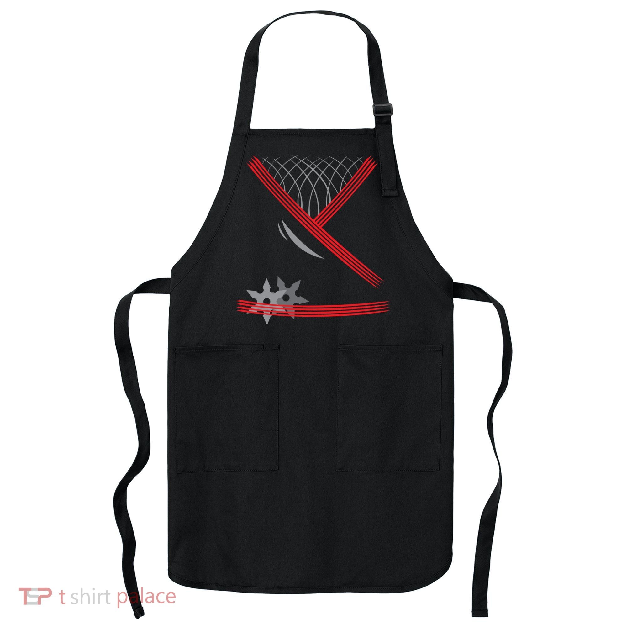 Ninja Outfit Halloween Costume Apron
