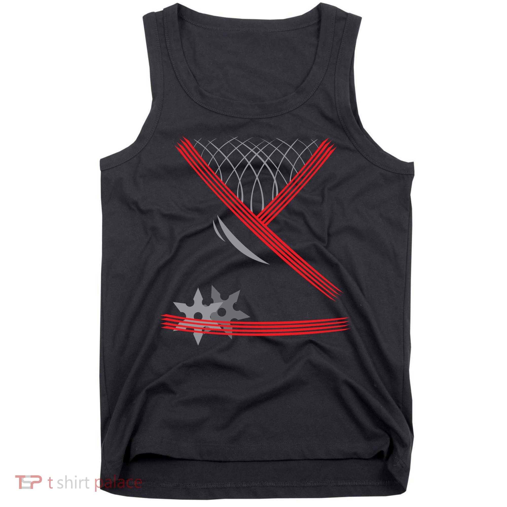 Ninja Outfit Halloween Costume Tank Top