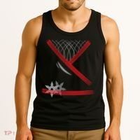 Ninja Outfit Halloween Costume Tank Top thumb 3