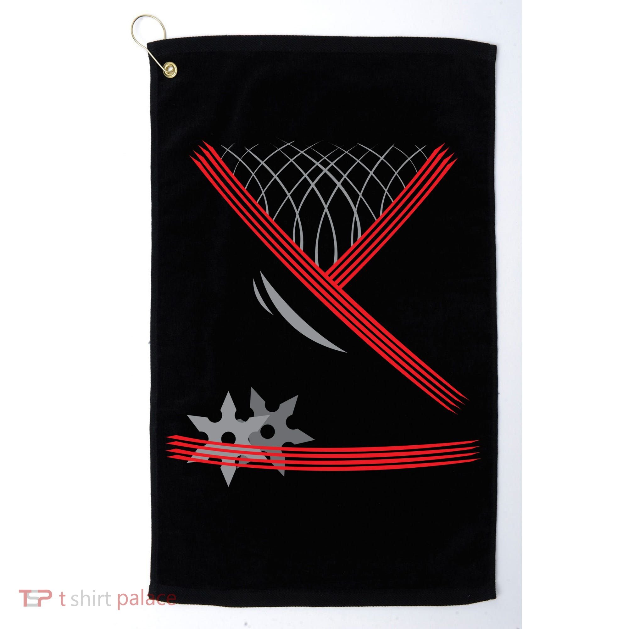 Ninja Outfit Halloween Costume Golf Towel