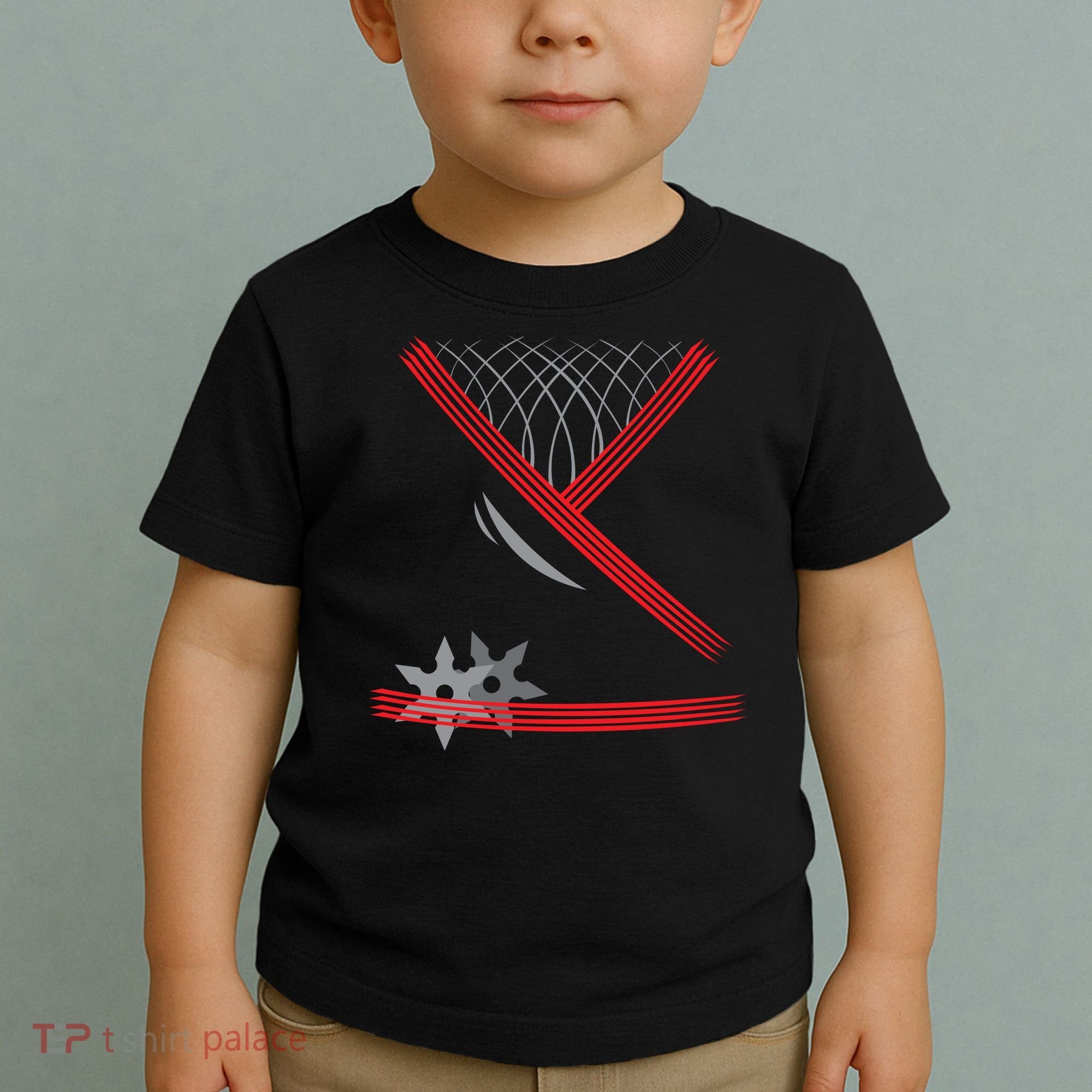 Ninja Outfit Halloween Costume Toddler T-Shirt