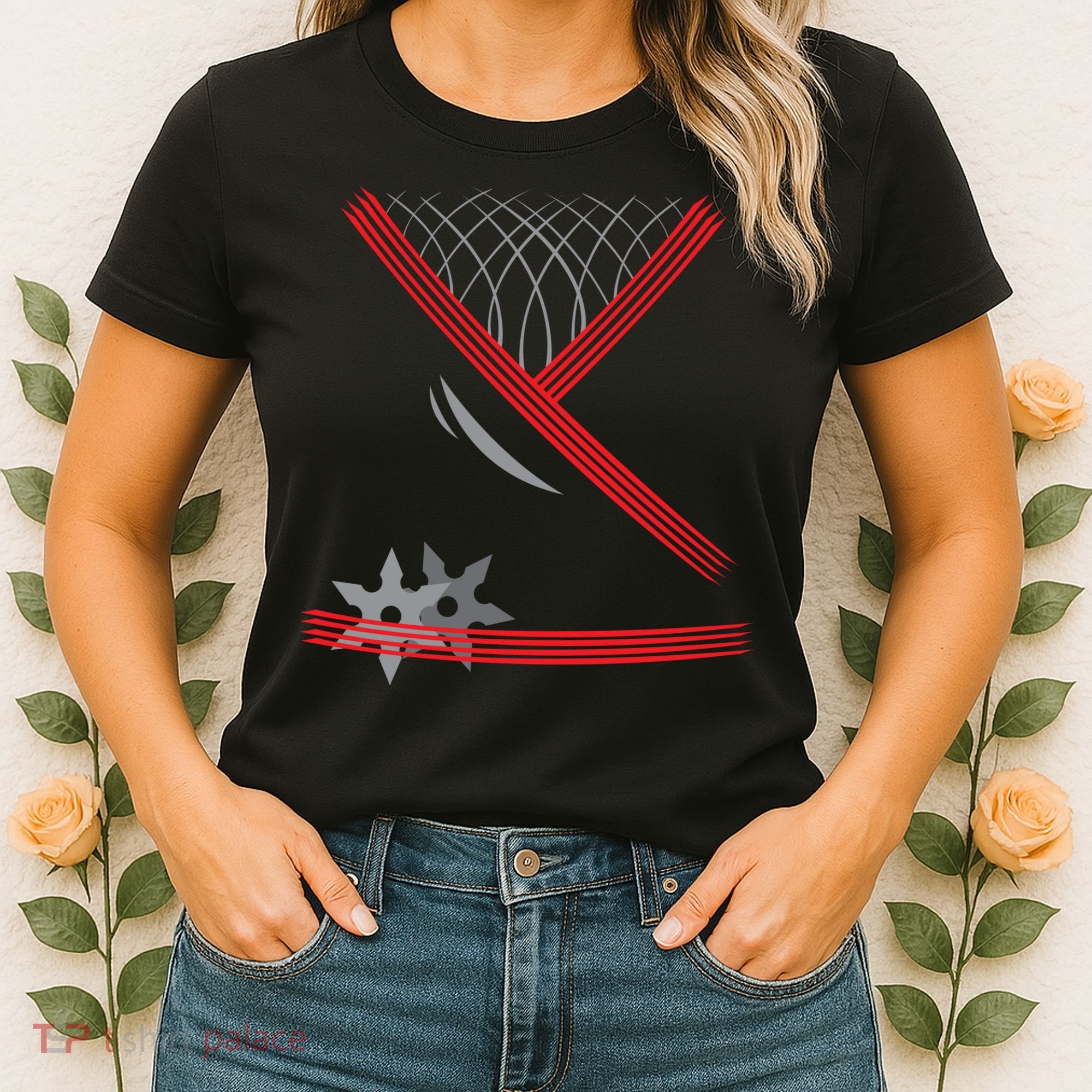 Ninja Outfit Halloween Costume Women's T-Shirt