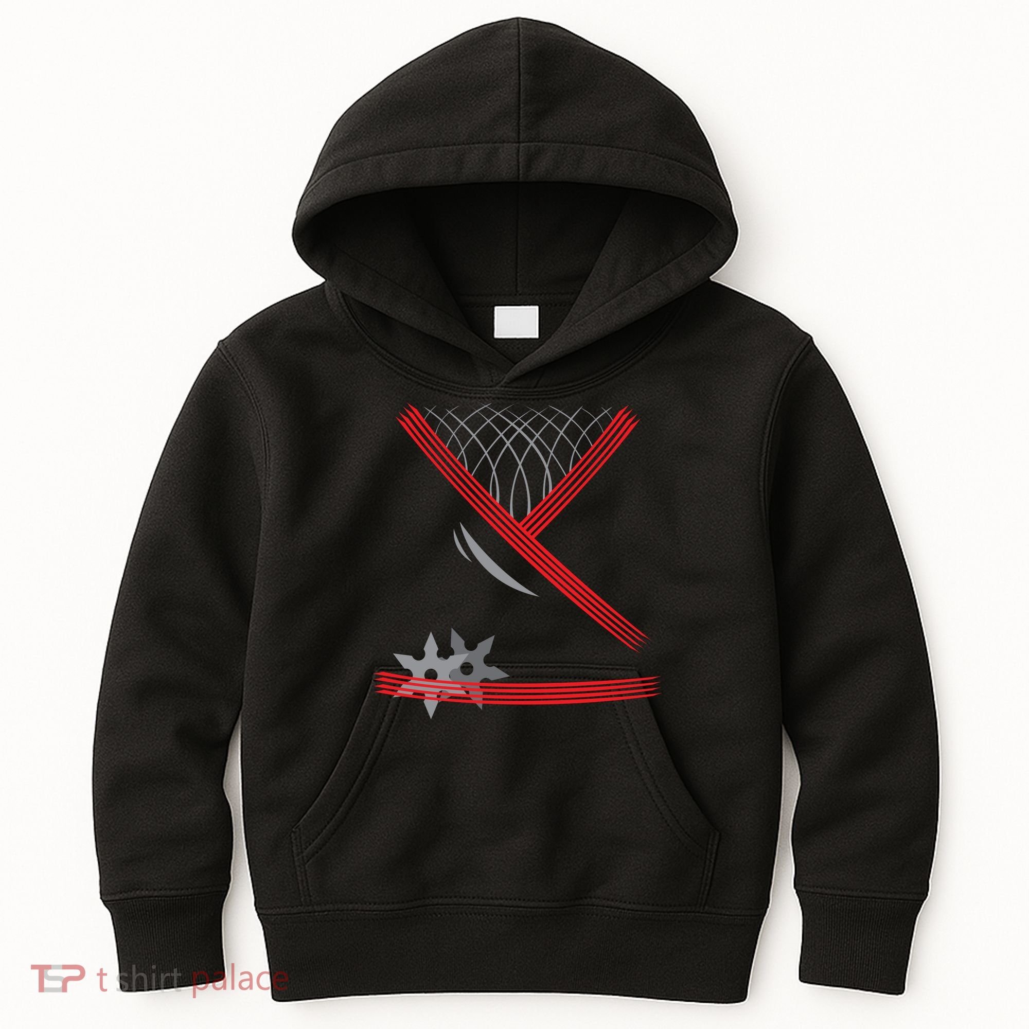 Ninja Outfit Halloween Costume Kids Hoodie