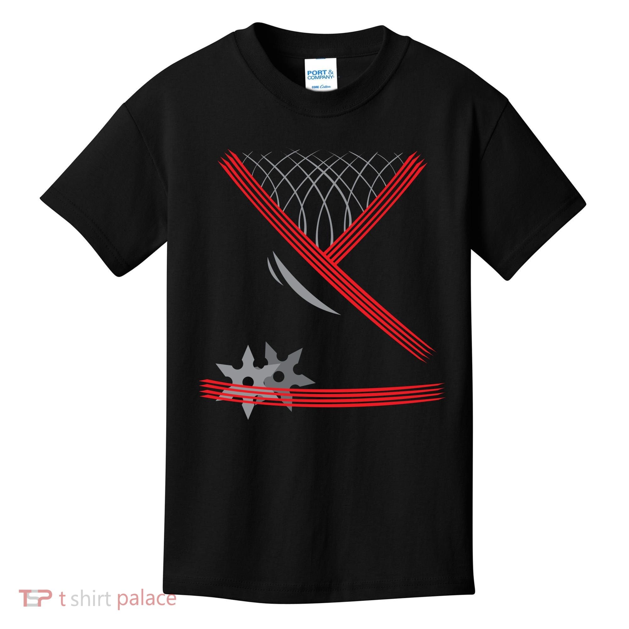 Ninja Outfit Halloween Costume Kids T-Shirt
