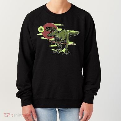 Ninja T-Rex Women's Sweatshirt
