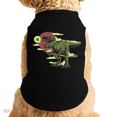 Ninja T-Rex Doggie Tank
