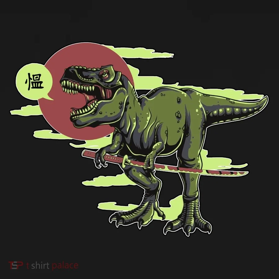 Ninja T-Rex Bucket Hat
