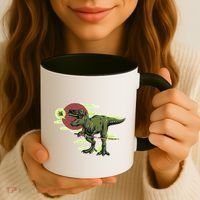 Ninja T-Rex Coffee Mug thumb 3