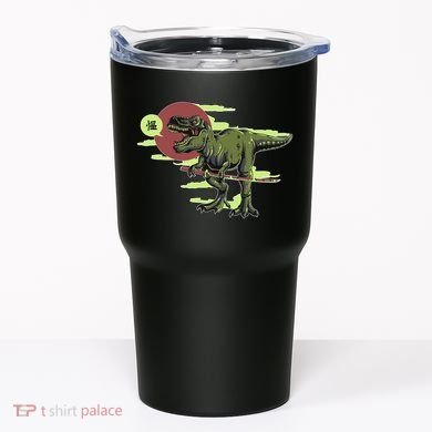 Ninja T-Rex Tumbler