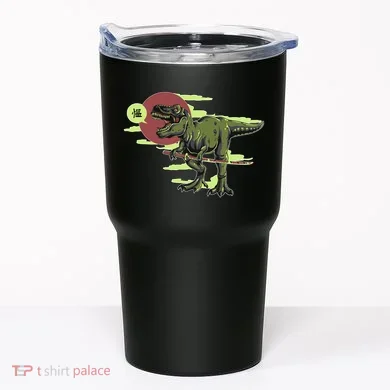 Ninja T-Rex Tumbler