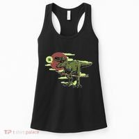 Ninja T-Rex Women's Tank Top thumb 0