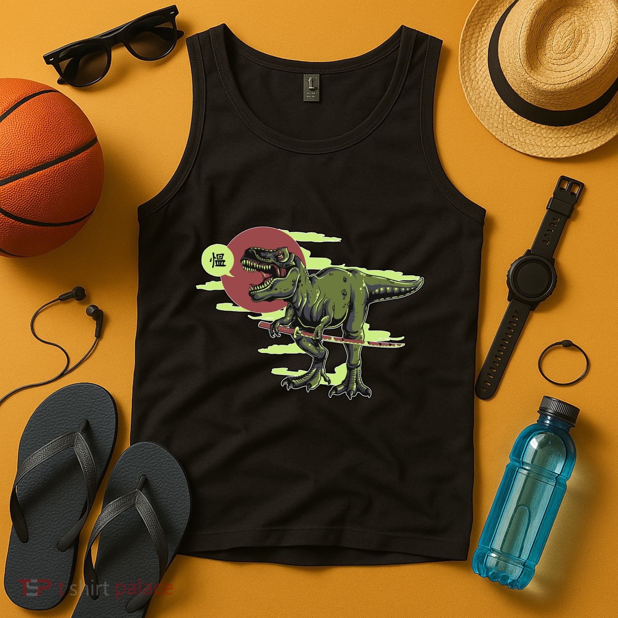 Ninja T-Rex Tank Top