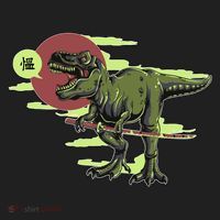Ninja T-Rex Golf Towel thumb 3