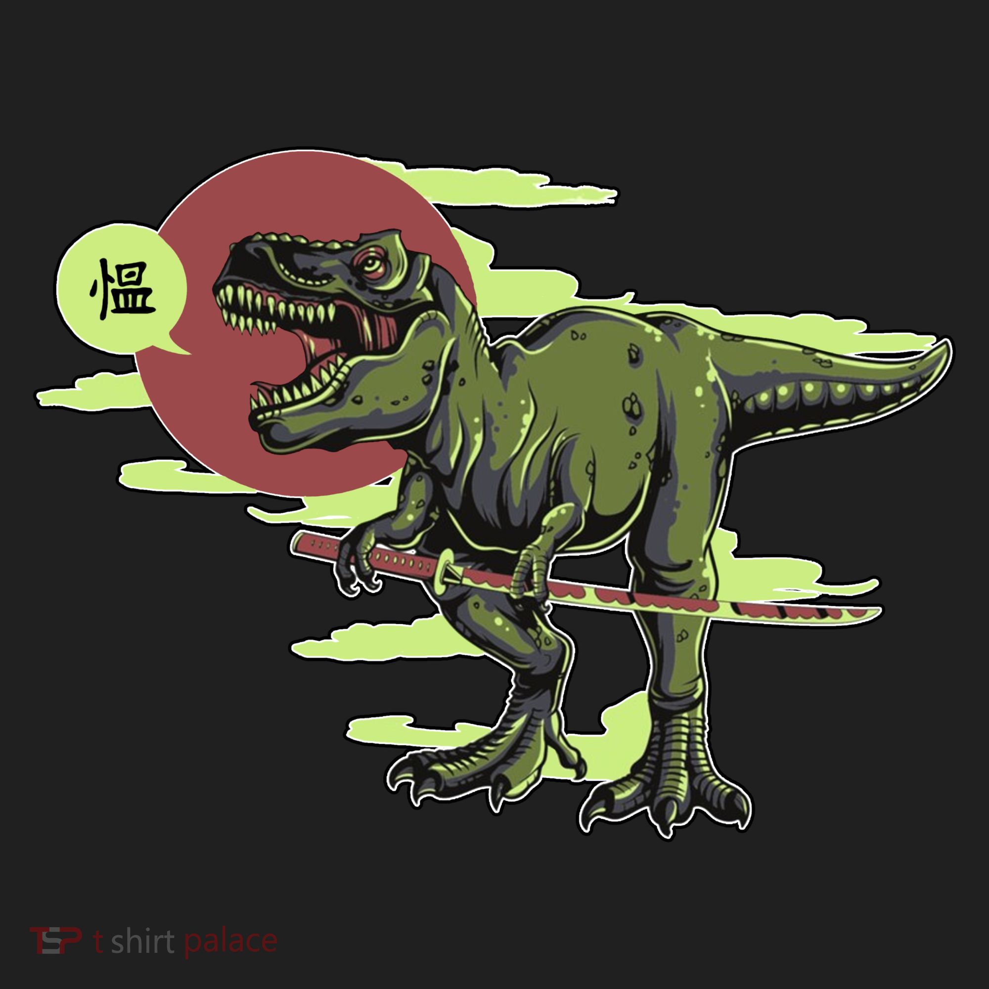 Ninja T-Rex Golf Towel