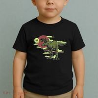 Ninja T-Rex Toddler T-Shirt thumb 2