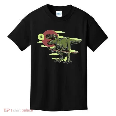 Ninja T-Rex Kids T-Shirt