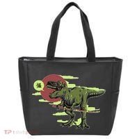 Ninja T-Rex Tote Bag thumb 0