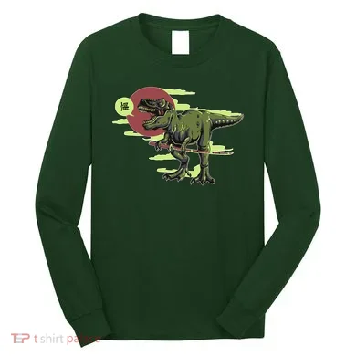 Ninja T-Rex Long Sleeve Shirt