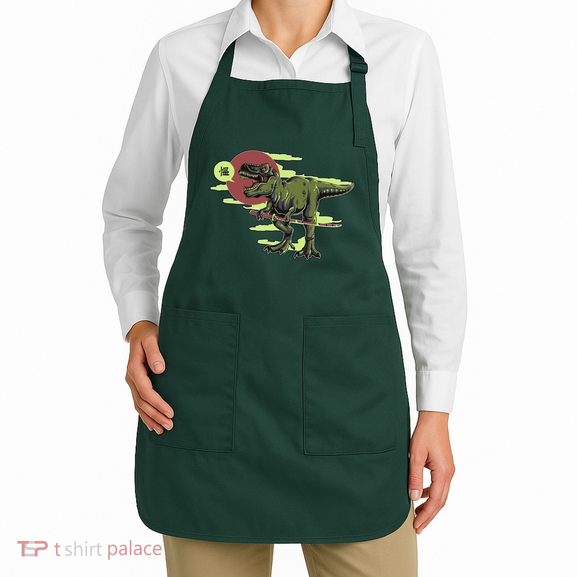 Ninja T-Rex Apron