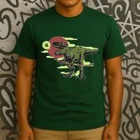 Ninja T-Rex T-Shirt thumb 3