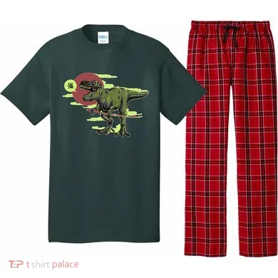 Ninja T-Rex Pajama Set
