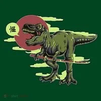 Ninja T-Rex Polo thumb 2