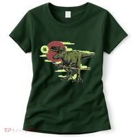 Ninja T-Rex Women's T-Shirt thumb 0