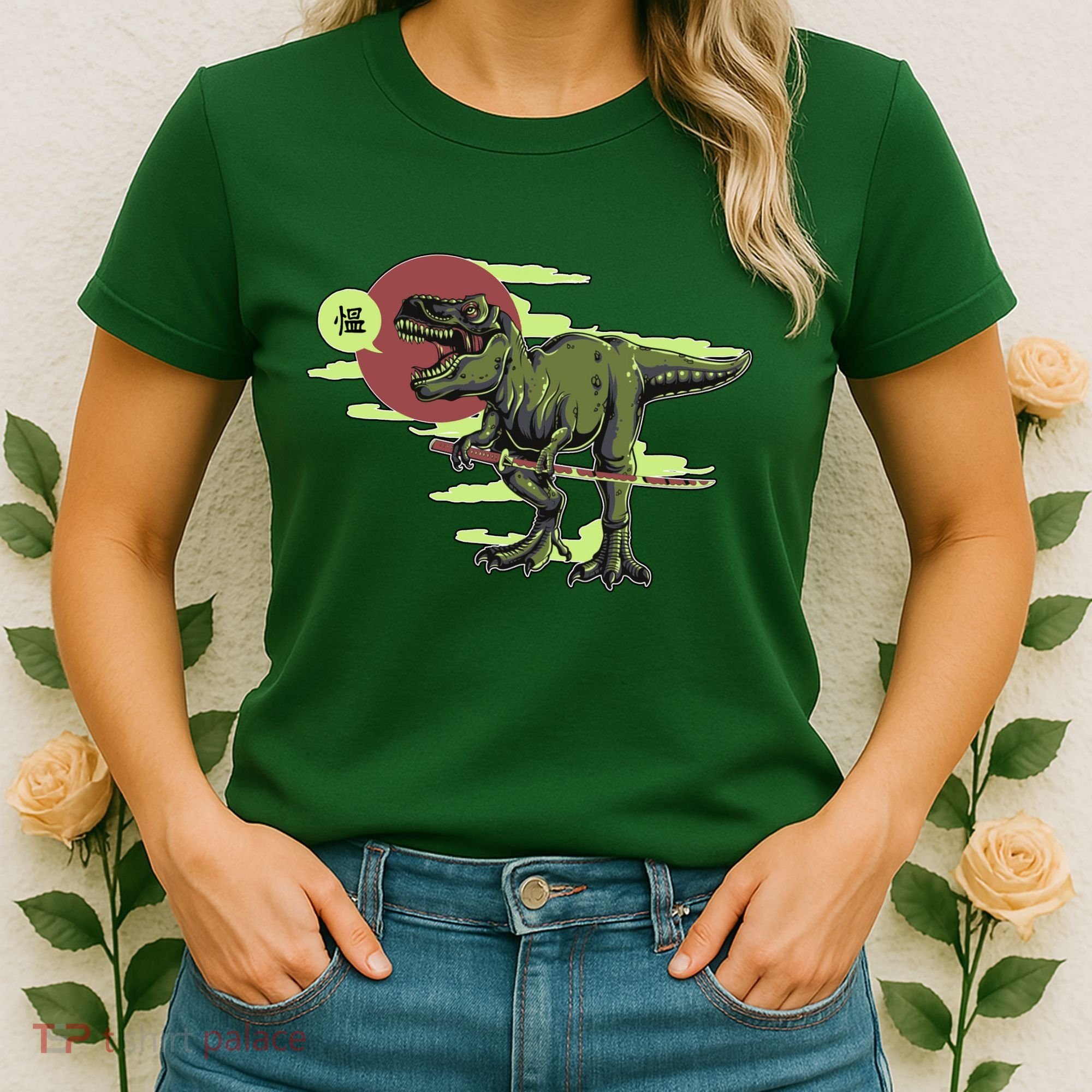 Ninja T-Rex Women's T-Shirt