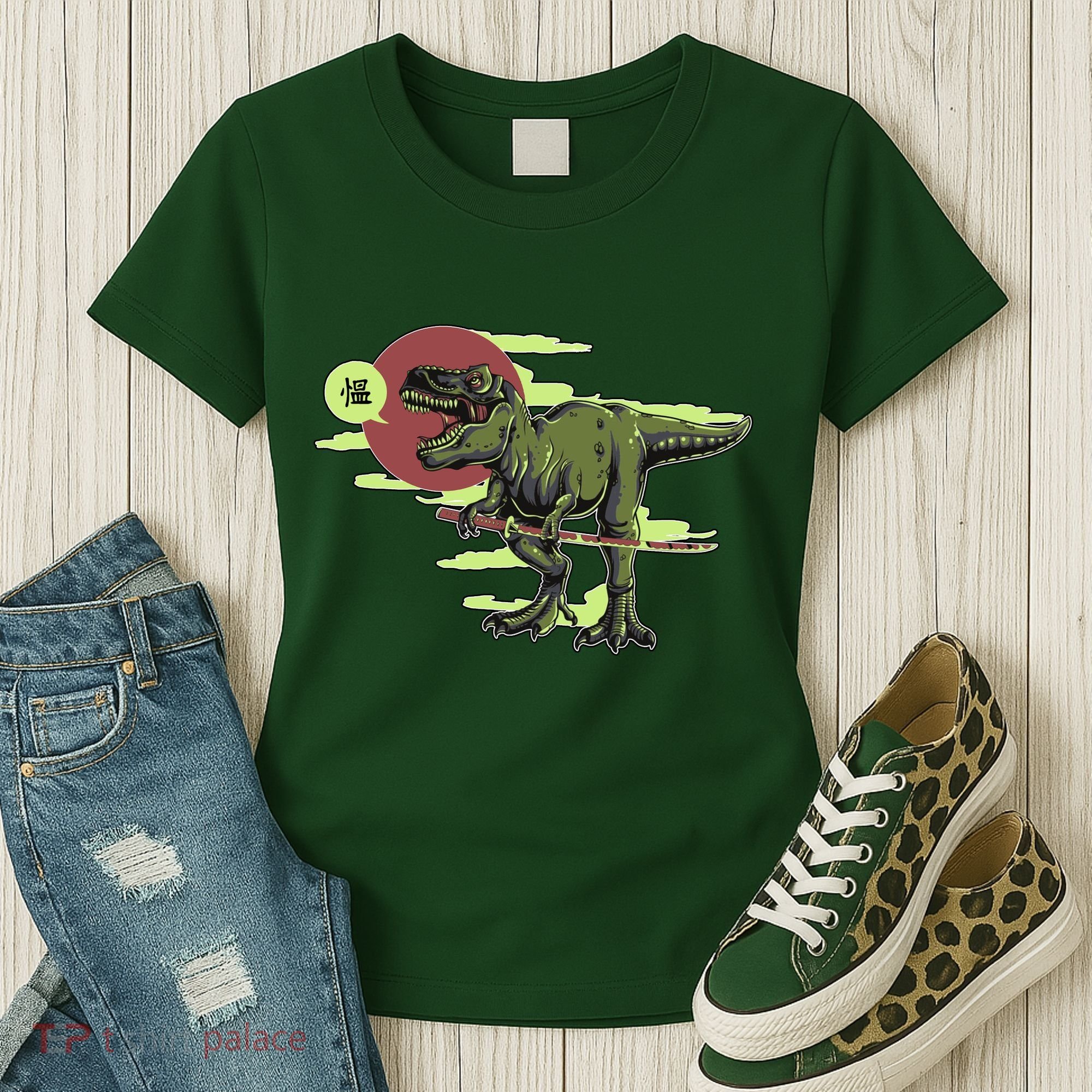 Ninja T-Rex Women's T-Shirt