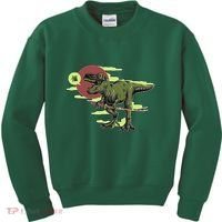 Ninja T-Rex Kids Sweatshirt thumb 0