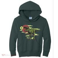 Ninja T-Rex Kids Hoodie thumb 0