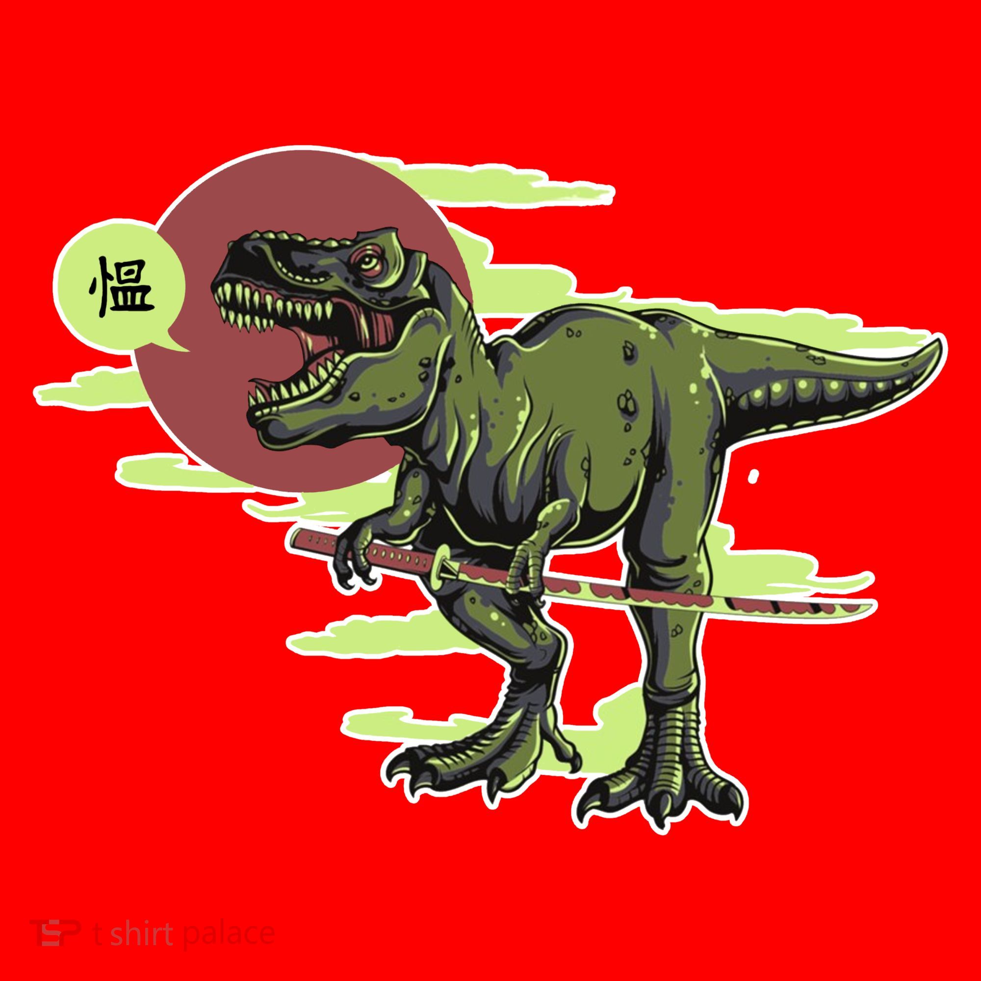 Ninja T-Rex Santa Hat