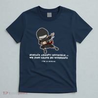 Ninjas Aren't Invisible Leave No Witnesses T-Shirt thumb 5