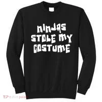 Ninjas Stole My Costume Halloween Sweatshirt thumb 0