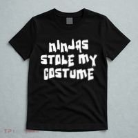 Ninjas Stole My Costume Halloween T-Shirt thumb 5