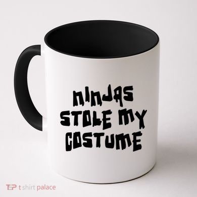 Ninjas Stole My Costume Halloween Coffee Mug